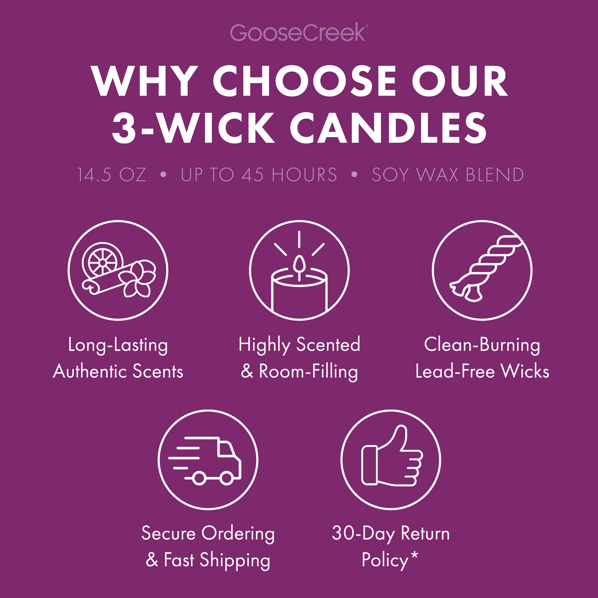 Cupid's Cocktail Large 3-Wick Candle