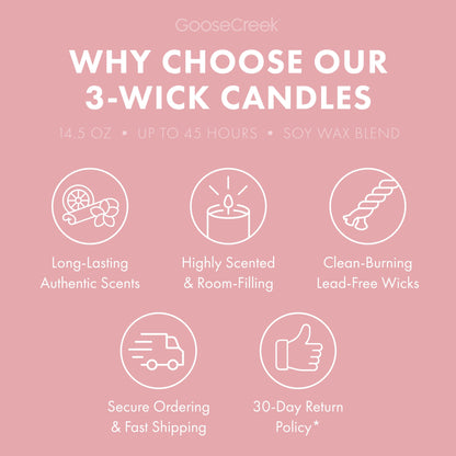 Fresh Picked Watermelon 3-Wick Candle