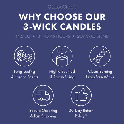 Skillet Blueberry Cobbler 3-Wick Candle
