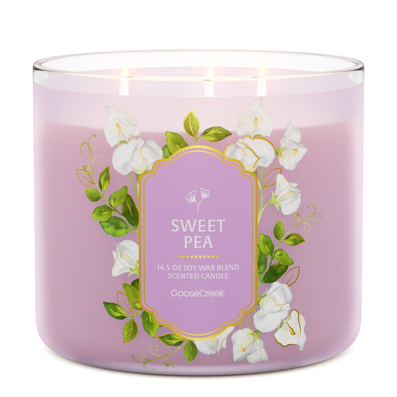 Sweet Pea Large 3-Wick Candle Daily 5-0263